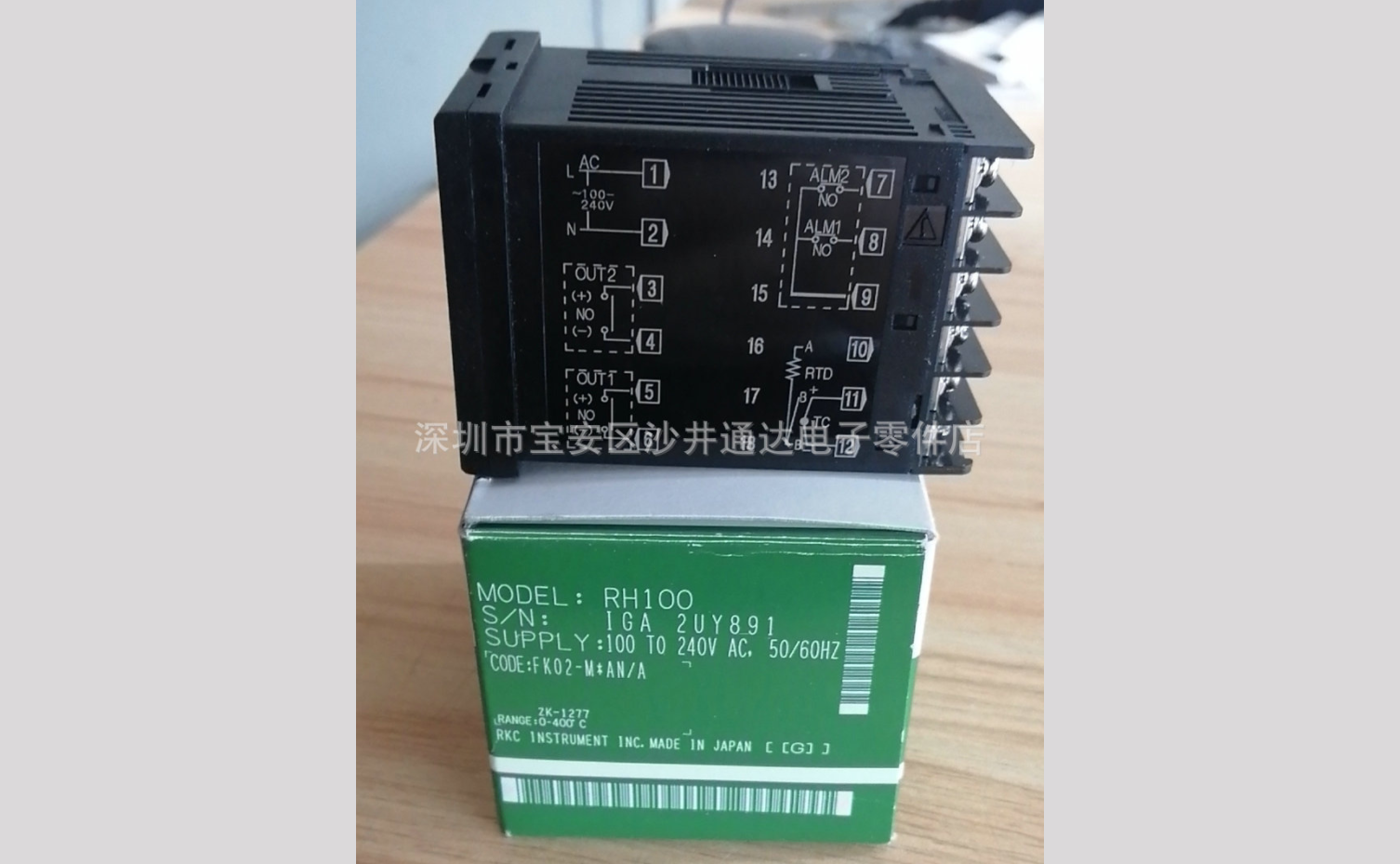 日本RKC溫控器 RH100FK02-M*GN/A電爐機(jī)械溫控儀 變壓